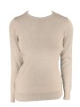 Damski sweter z okrągłym dekoltem LE901 290g