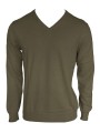 Męski sweter z dekoltem V-Neck 290g