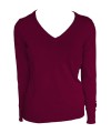 Damski sweter z dekoltem V-Neck 290g