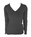 Damski sweter z dekoltem V-Neck 290g