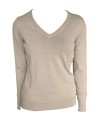Damski sweter z dekoltem V-Neck 290g