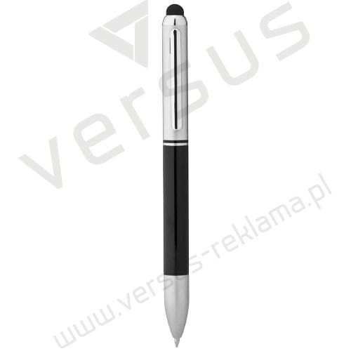 Wielokolorowy długopis ze stylusem SEOSAN