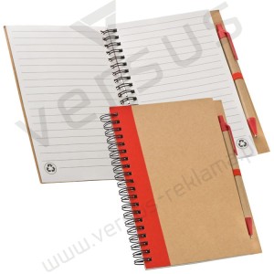 Notes z długopisem