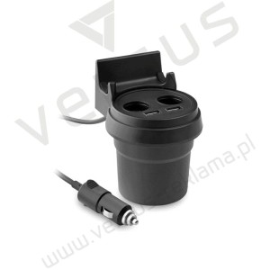 Ładowarka samochodowa z uchwytem Praktic