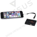 Hub USB i kable 3-w-1