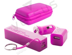 Power bank z ładowarką samochodową REBEX