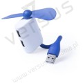 Hub USB 2.0 z 3 portami, wiatrak