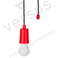 Wisząca lampka "żarówka"
