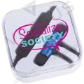 Metalowe słuchawki douszne Bluetooth® Martell Magnetic