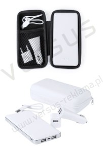 Power bank 8000 mAh z ładowarką ATAZZI