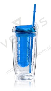 Kubek FIZZ z wsadem na owoce 400 ml