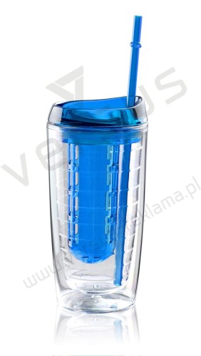 Kubek FIZZ z wsadem na owoce 400 ml