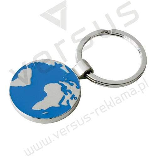 Brelok metalowy Globe
