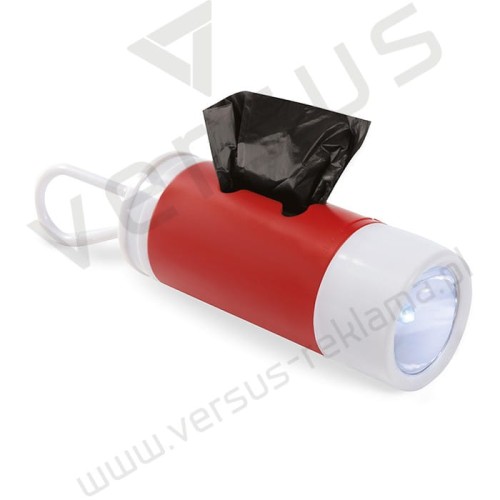 Latarka z woreczkami foliowymi TEDY LIGHT