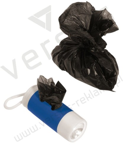 Latarka z workiem na odpady Dogs Helper