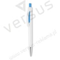 Plastikowy długopis LUCERNE WHITE