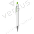 Plastikowy długopis LUCERNE WHITE