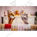 Pacynka lew, pod nadruk