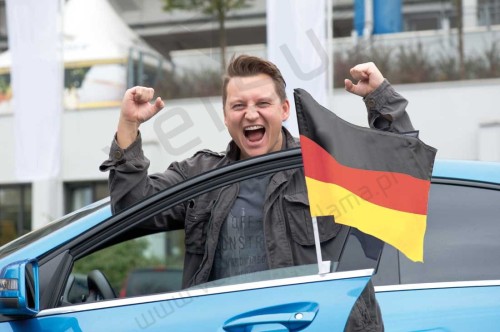 Flaga samochodowa NURNBERG