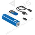 Zestaw upominkowy powerbank + pendrive Powerflash