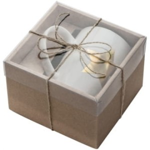 Kubek porcelanowy z gwiazdką