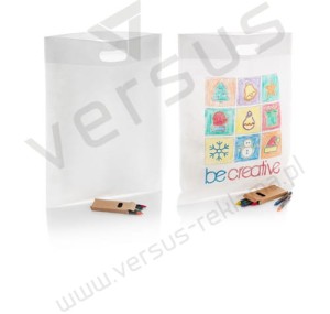 Torba na zakupy  z kredkami ColourMe