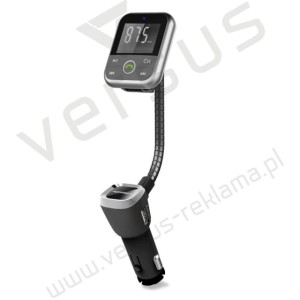 Transmiter FM z wbudowanym portem USB