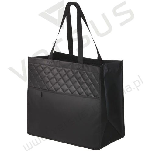 Pikowana, laminowana torba z włókniny Carry-All