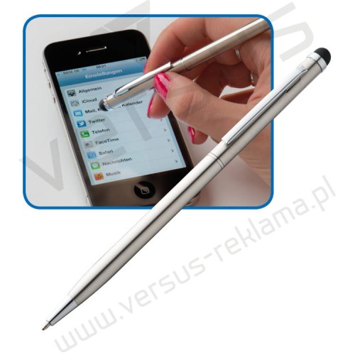 Długopis stalowy z rysikiem