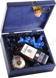 Zestaw Ballantines Blended Scotch Whisky 12 years