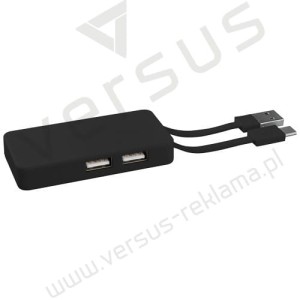 Hub USB Grid z dwoma kablami