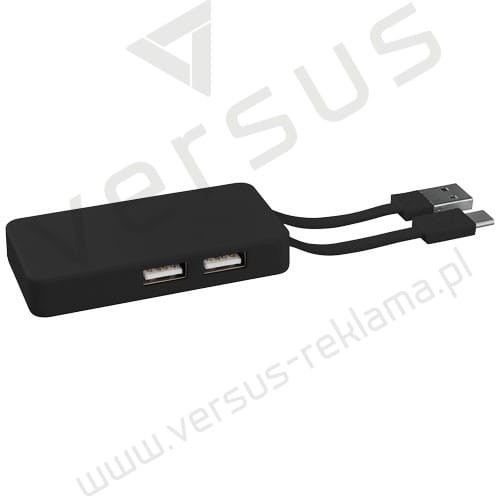Hub USB Grid z dwoma kablami
