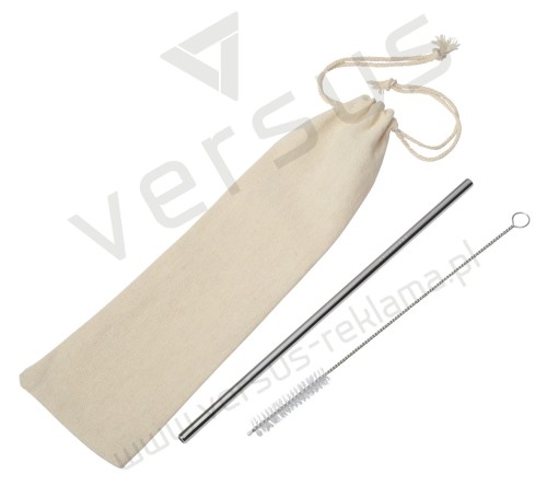 Słomka do picia ze stali nierdzewnej DRINK ELEGAN