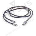 Kabel USB 2w1 Jeans