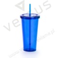 Kubek 750 ml, ze słomką
