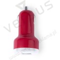 Ładowarka samochodowa z 2 wejściami USB