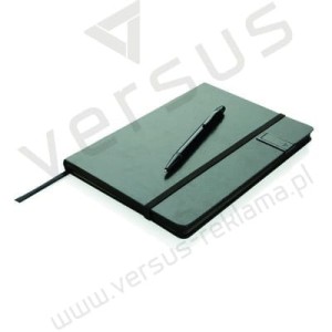 Luksusowy notatnik, pamięć USB 8 GB i długopis