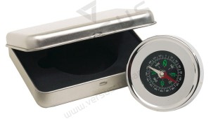 Kompas chromowany Navigation