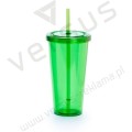 Kubek 750 ml, ze słomką