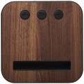 Materiałowo-drewniany głośnik Bluetooth®