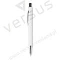 Plastikowy długopis LUCERNE WHITE