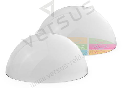 Szklany przycisk do papieru CIRLAM