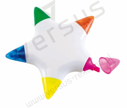 Zakreślacz Star 5 kolorów