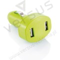 Podwójna ładowarka samochodowa USB