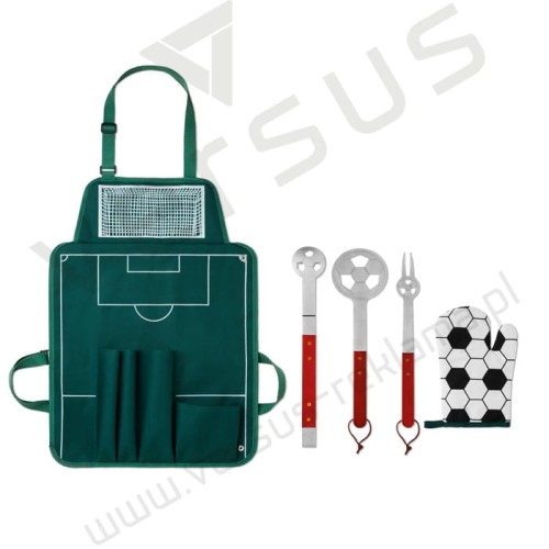 Fartuch do grilla z narzędziami Donau Bally