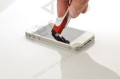 Stojak na telefon z czyścikiem i brelokiem