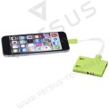 Hub USB i kable 3-w-1