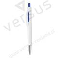 Plastikowy długopis LUCERNE WHITE