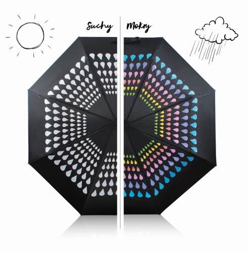 Parasol zmieniający kolor Cropla
