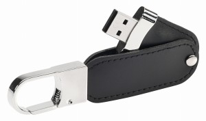 Skórzany pendrive z zaczepem PDv-26